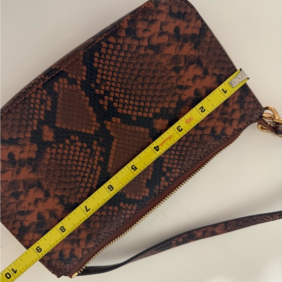 Brown Snake Print purse by Banana Republic - Picture 2 of 7